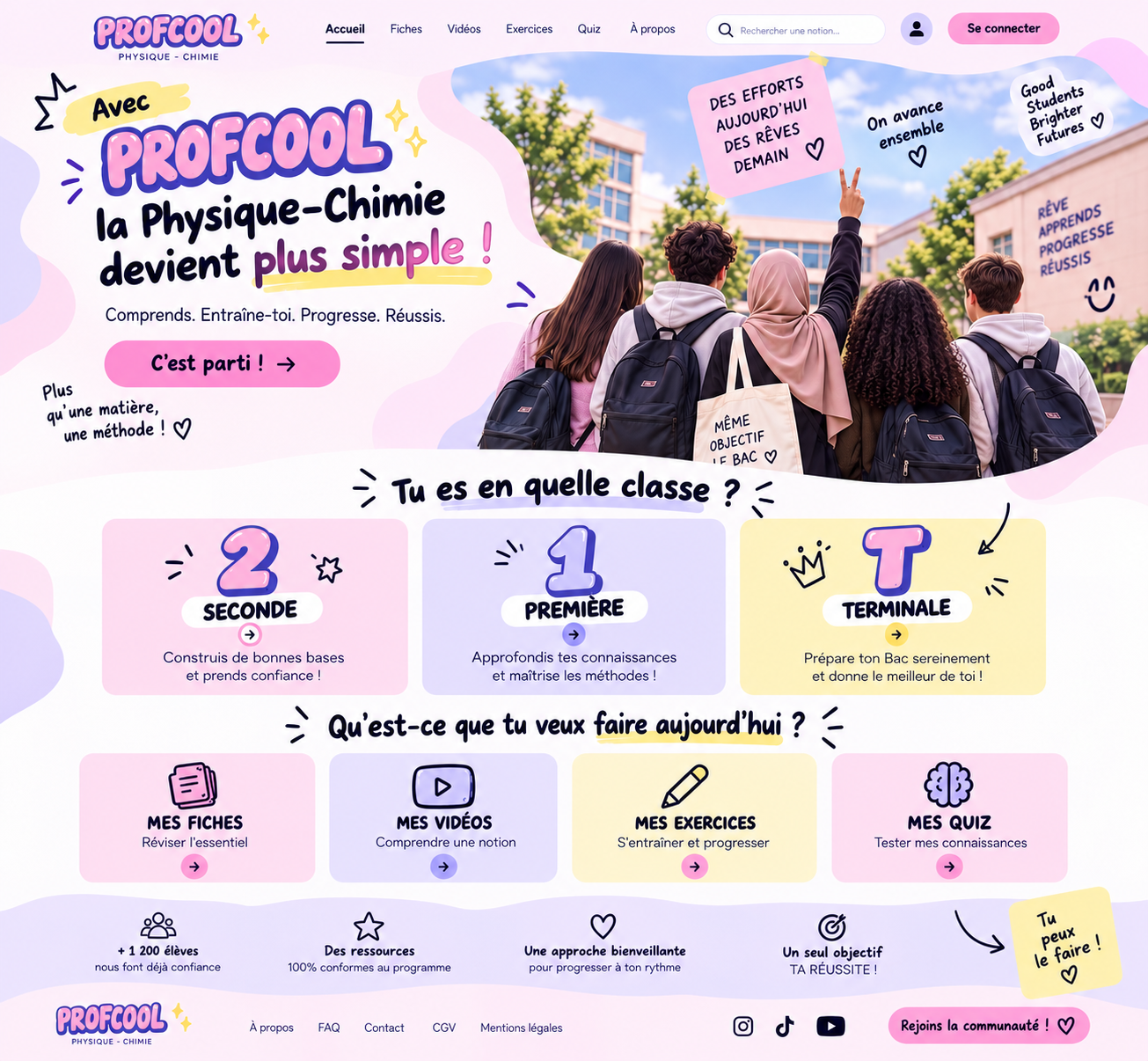 PROFCOOL — accueil